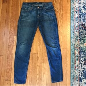 7 For All Mankind Gwenevere skinny jeans size 26